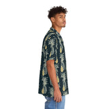 Men's Vintage Pineapple Hawaiian Shirt - AZ Depot Express