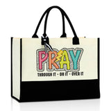 #Motivational Religious Gifts for Women Bible Tote Bags_name# - AZ Depot Express