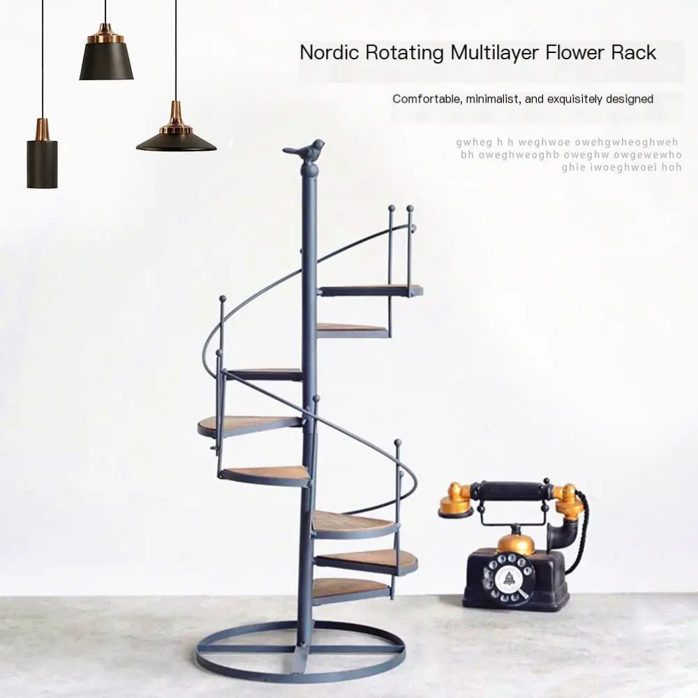 Multi - Layer Folding Plant Stand for Indoor Use - AZ Depot Express