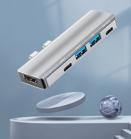 Multiport USB - C Hub Type C To USB 3.0 4K HDMI Adapter For Macbook Pro / Air USA - AZ Depot Express