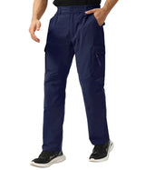 NATUVENIX Tactical Pants for Men，Ripstop Lightweight Cargo Work Pants for Men Water Resistant Hiking Pants Men Outdoor Navyblue - AZ Depot Express