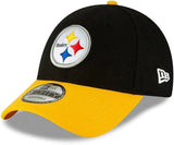 New Era NFL The League 9FORTY 2 - Tone Adjustable Hat Cap One Size Fits All (One Size Pittsburgh Steelers) - AZ Depot Express