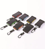 Outdoor Waterproof Compass Solar Power Bank 10000mAh - AZ Depot Express