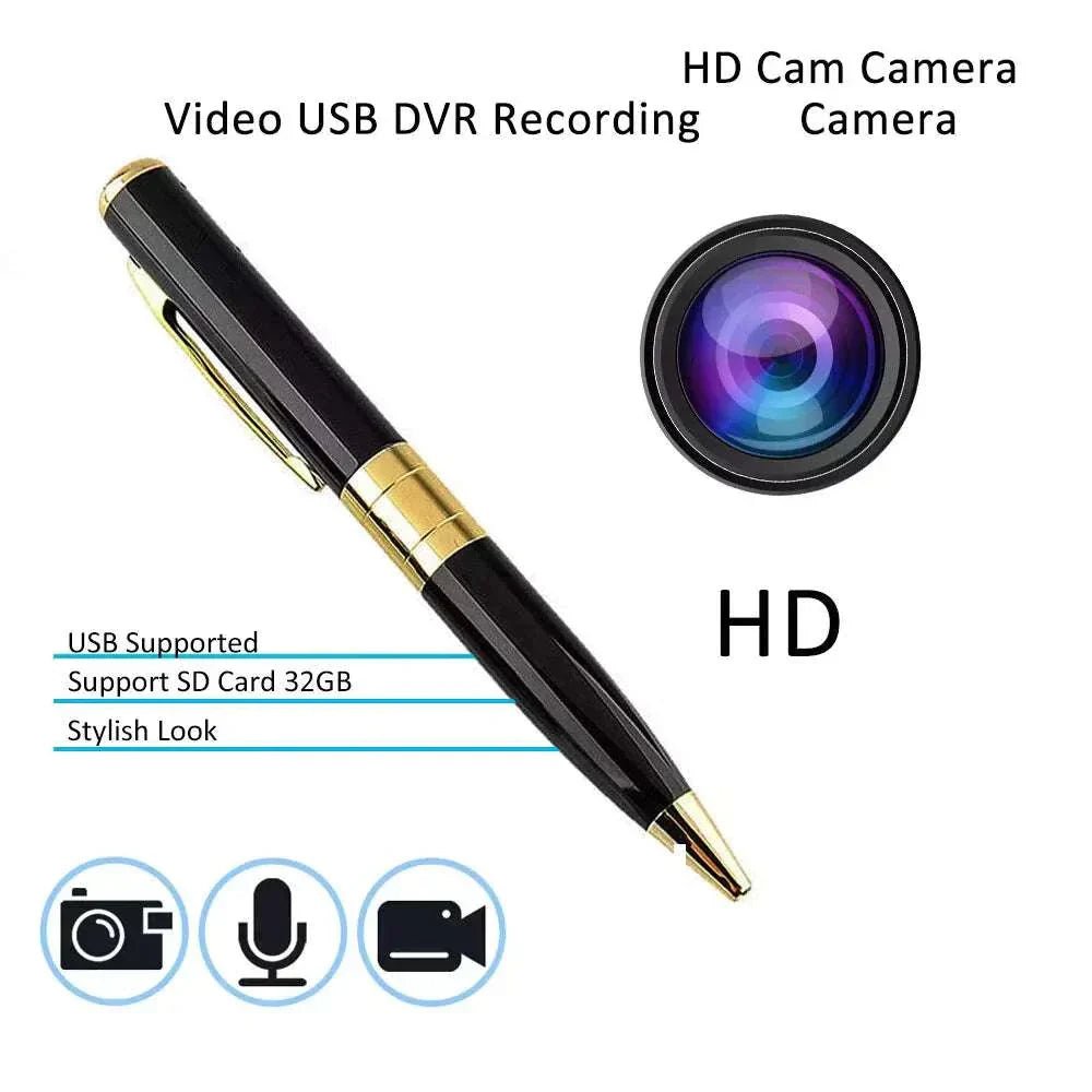 Pen Camera Cam Mini Hidden Pocket Audio Video Recorder DVR Security 1080P HD USA - AZ Depot Express