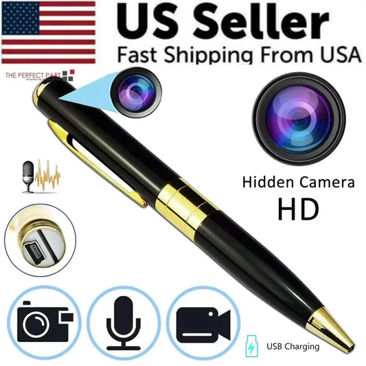 Pen Camera Cam Mini Hidden Pocket Audio Video Recorder DVR Security 1080P HD USA - AZ Depot Express