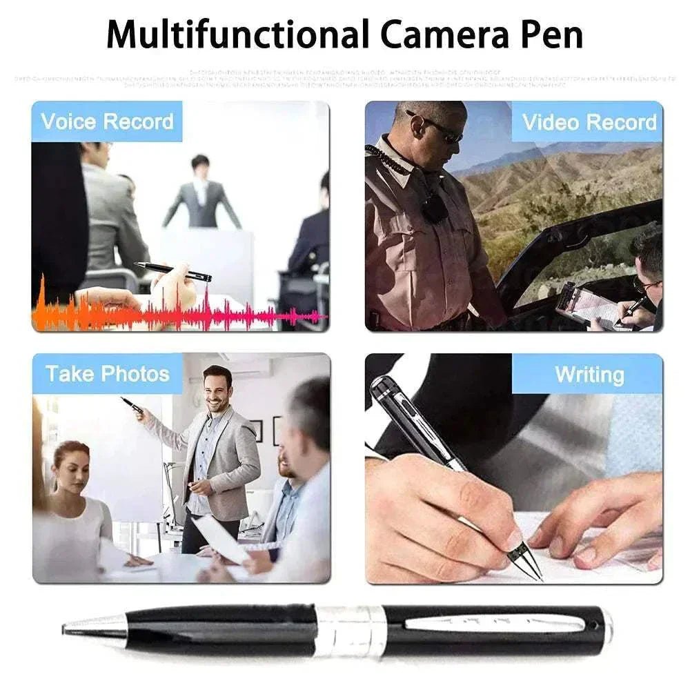 Pen Camera Cam Mini Hidden Pocket Audio Video Recorder DVR Security 1080P HD USA - AZ Depot Express