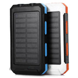 Power Banks Solar Power Bank - Slim, Outdoor, Waterproof Design - AZ Depot Express