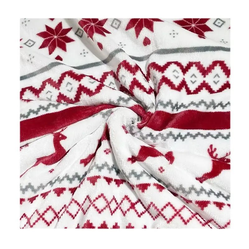 Reversible Winter Fleece Blanket for All Seasons - AZ Depot Express