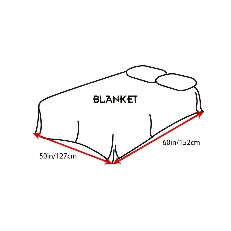 Reversible Winter Fleece Blanket for All Seasons - AZ Depot Express