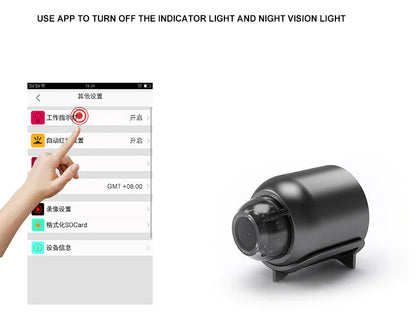 1080P HD Night Vision Mini Wireless WiFi Surveillance Camera