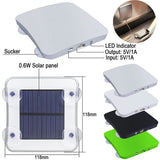 Solar - Powered Suction Cup Portable Charger (Power Bank) - AZ Depot Express