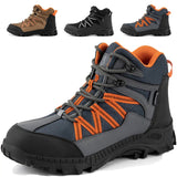 SUADEX Steel Toe Boots for Men Work Construction Boots Composite Toe Work Boots for Men Indestructible Steel Toe Safety Work Boots for Men 11.5 Women/10 Men - AZ Depot Express
