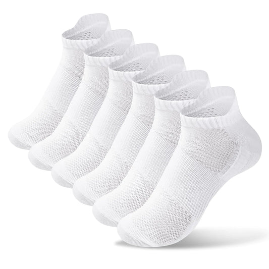 oiasse White Ankle Socks for Women Running Socks Athletic No Show Socks for Women Ankle Socks