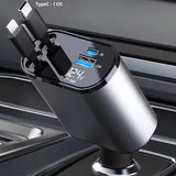 USB - C Retractable Car Charger - AZ Depot Express
