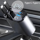 USB - C Retractable Car Charger - AZ Depot Express