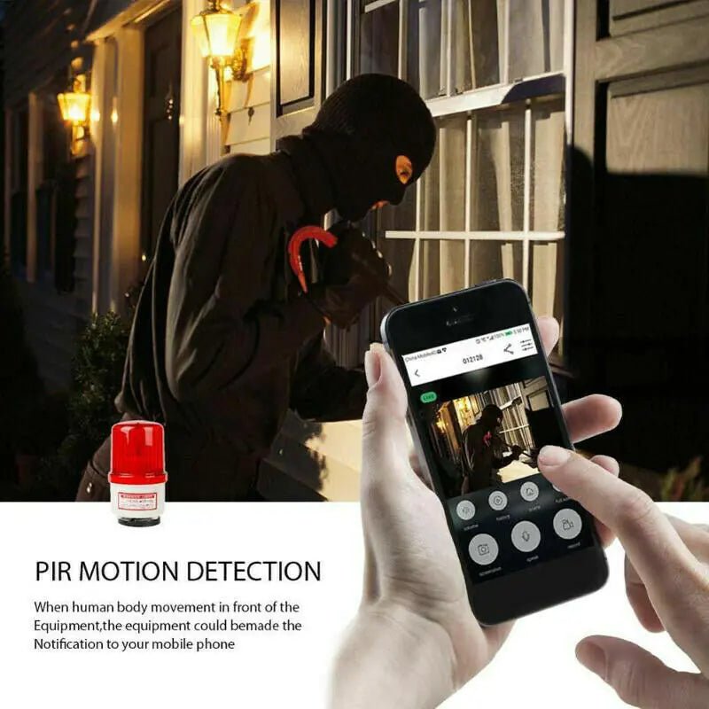 WiFi Video Doorbell - 1080P HD Security Camera with Wireless Chime and Two - Way Audio - AZ Depot Express