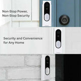 WiFi Video Doorbell - 1080P HD Security Camera with Wireless Chime and Two - Way Audio - AZ Depot Express