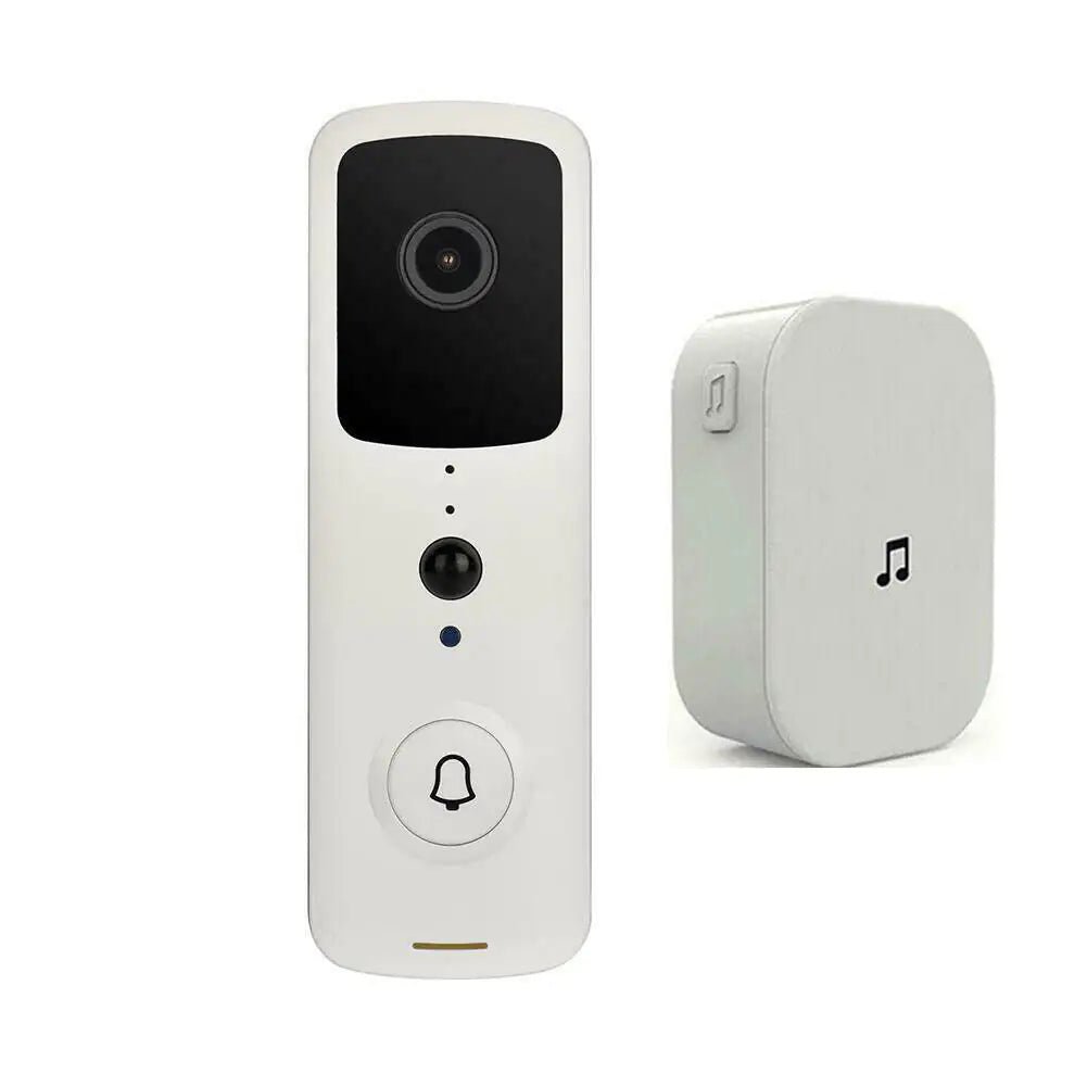 WiFi Video Doorbell - 1080P HD Security Camera with Wireless Chime and Two - Way Audio - AZ Depot Express