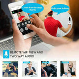 WiFi Video Doorbell - 1080P HD Security Camera with Wireless Chime and Two - Way Audio - AZ Depot Express