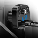 Wireless Car Bluetooth FM Transmitter MP3 Audio USB Charger Adapter Handsfree - AZ Depot Express