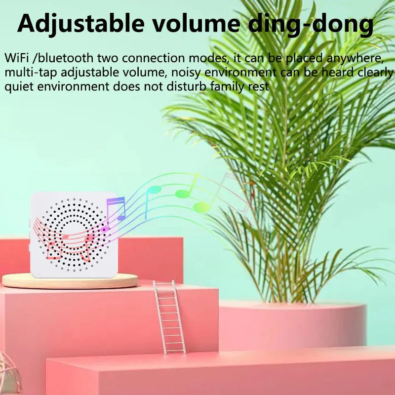 Wireless Security WiFi Smart Doorbell Intercom Video Camera Bell Chime Door Ring - AZ Depot Express