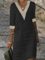YZ1224 Women's Casual Loose Dress for Fall/Winter - AZ Depot Express