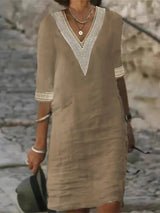 YZ1224 Women's Casual Loose Dress for Fall/Winter - AZ Depot Express