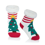 Zando Kids Christmas Socks Kids Fuzzy Socks Kids Slipper Socks for Kids Toddler Winter Socks Toddler Girl Socks Baby Christmas Socks Girls Fuzzy Socks Boys Fuzzy Socks Christmas Tree 6 - 12 Months - AZ Depot Express